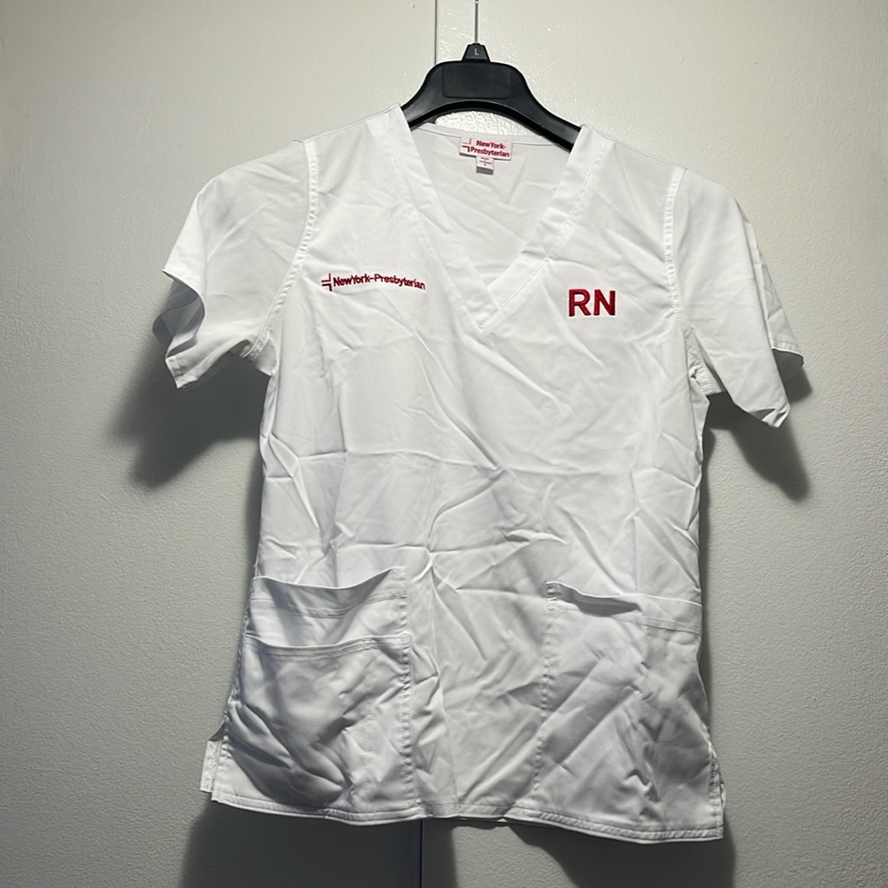 New York Presbyterian NYP scrub top